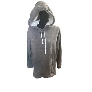 PINK Victoria’s Secret Gray Fleece-Lined Hoodie – Size M